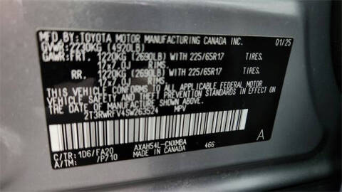 2025 Toyota RAV4 Hybrid XLE