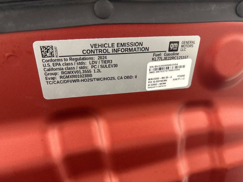 2024 Chevrolet Trax RS