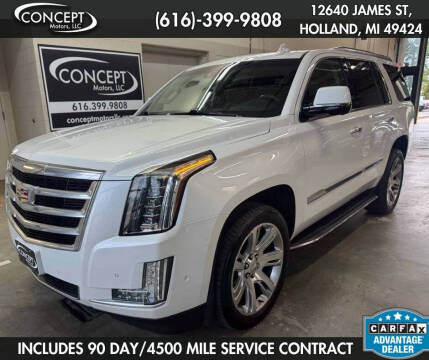 2017 Cadillac Escalade for sale at Concept Motors LLC in Holland MI