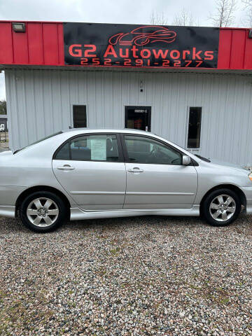 2007 Toyota Corolla for sale at G2 Autoworks in Elm City NC