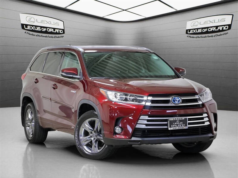 2017 Toyota Highlander Hybrid Limited Platinum