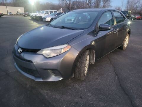 2014 Toyota Corolla for sale at Cruisin' Auto Sales in Madison IN