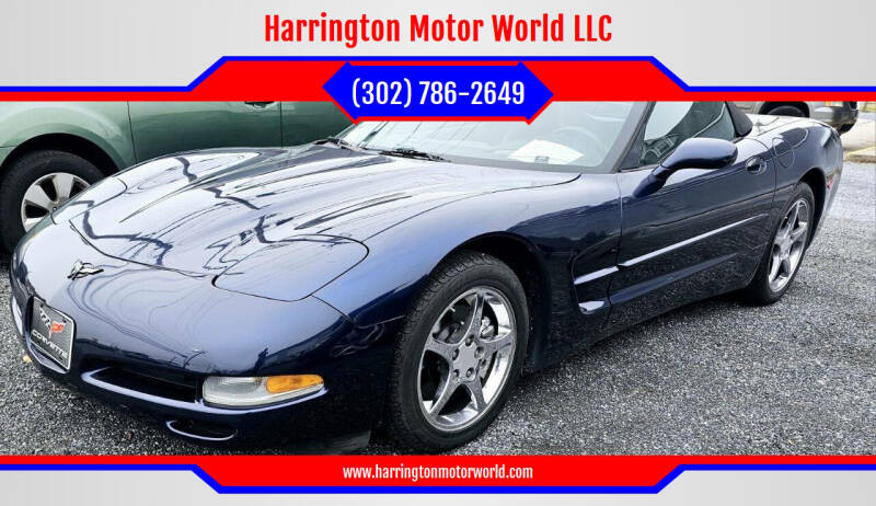 2001 Chevrolet Corvette for sale at Harrington Motor World LLC in Harrington DE