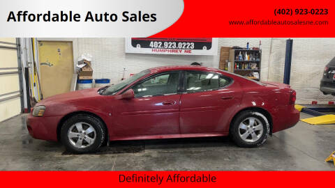 2008 Pontiac Grand Prix for sale at Affordable Auto Sales in Humphrey NE