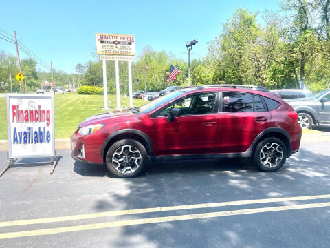 2016 Subaru Crosstrek for sale at Lafayette Motors 2 in Andover NJ