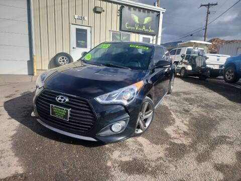2015 Hyundai Veloster for sale at Canyon View Auto Sales in Cedar City UT
