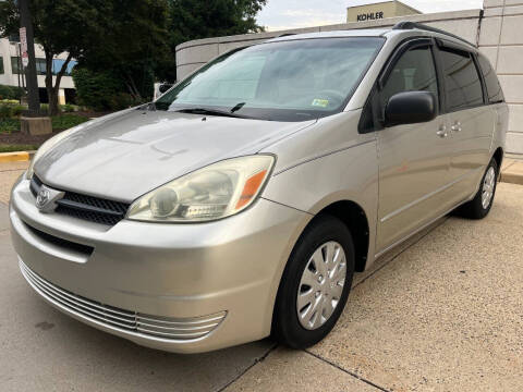 2004 Toyota Sienna for sale at A & B Auto Finance Company in Alexandria VA