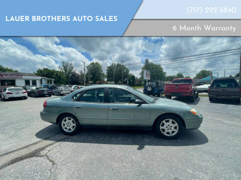 2007 Ford Taurus for sale at LAUER BROTHERS AUTO SALES in Dover PA