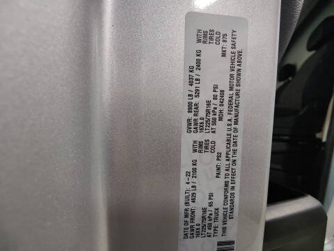 2022 RAM ProMaster 2500 159 WB