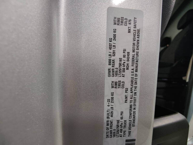 2022 RAM ProMaster 2500 159 WB