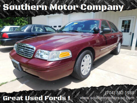 2010 Ford Crown Victoria for sale at Southern Motor Company in Lancaster SC