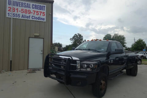 2007 Dodge Ram Pickup 3500 for sale at Universal Credit in Houston TX