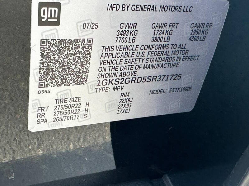 2025 GMC Yukon XL Elevation