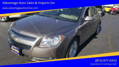 2012 Chevrolet Malibu for sale at Advantage Auto Sales & Imports Inc in Loves Park IL