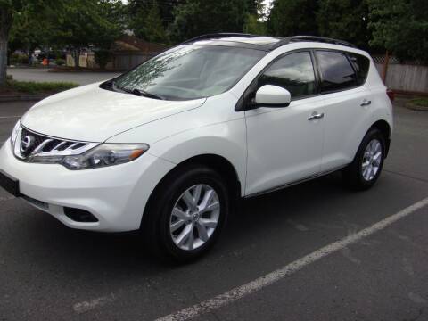 2011 Nissan Murano for sale at Western Auto Brokers in Lynnwood WA