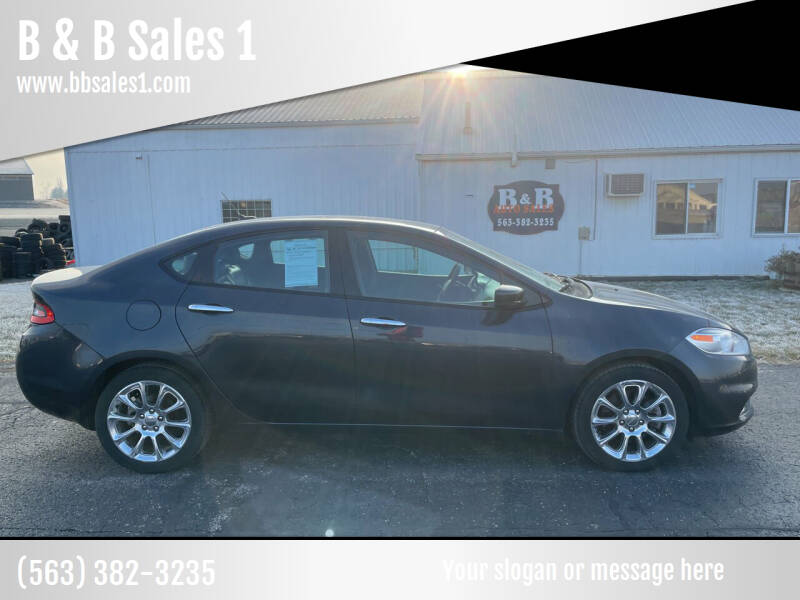 2013 Dodge Dart for sale at B & B Sales 1 in Decorah IA