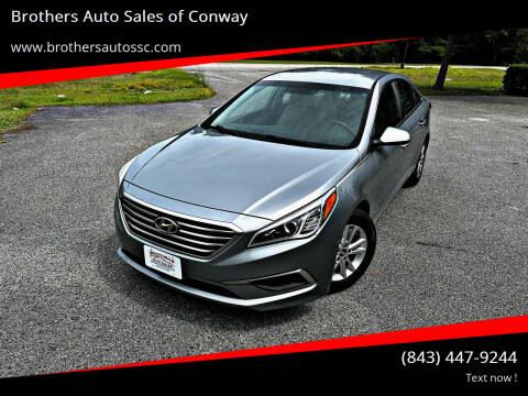 2017 Hyundai Sonata for sale at Brothers Auto Sales of Conway in Conway SC