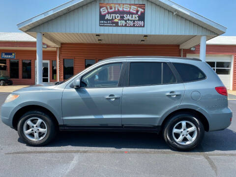 2008 Hyundai Santa Fe for sale at Sunset Auto Sales in Paragould AR