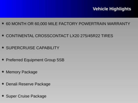 2025 GMC Acadia Denali