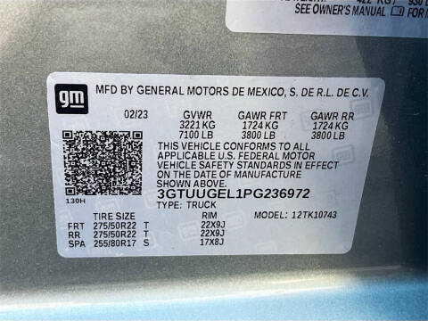 2023 GMC Sierra 1500