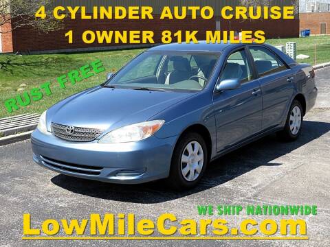 2003 Toyota Camry for sale at LM CARS INC in Burr Ridge IL