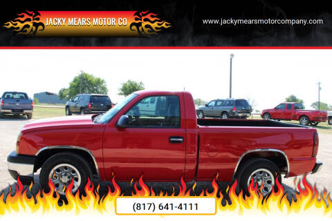 2006 Chevrolet Silverado 1500 for sale at Jacky Mears Motor Co in Cleburne TX