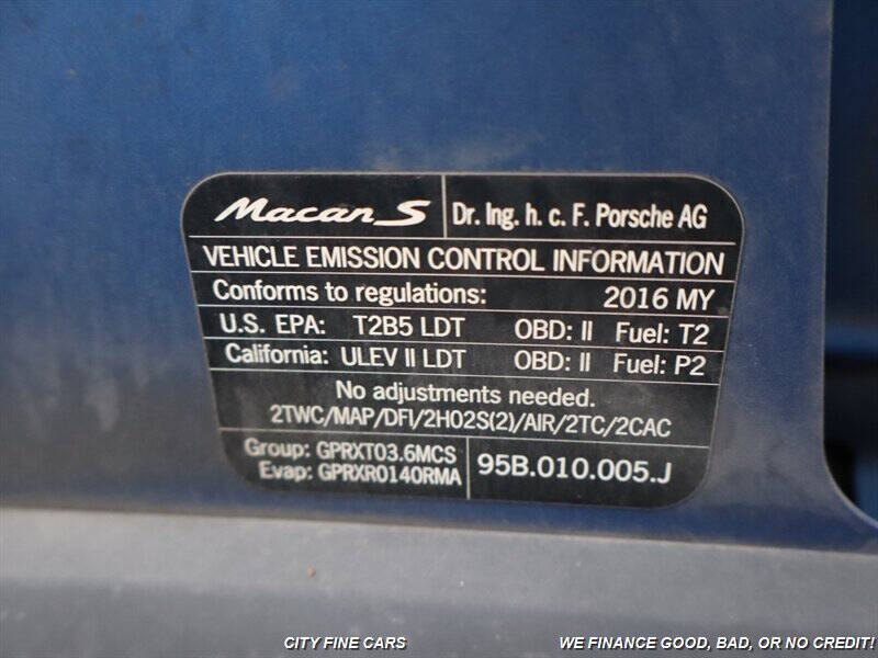 2016 Porsche Macan S