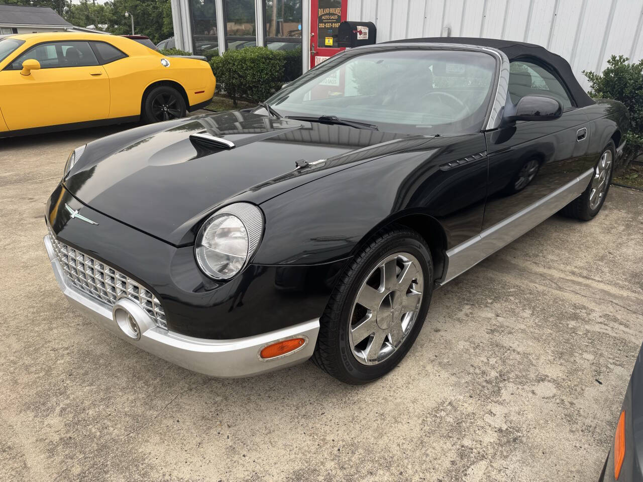 Black 2003 Ford Thunderbird Premium Convertible Premium 2dr Convertible 2