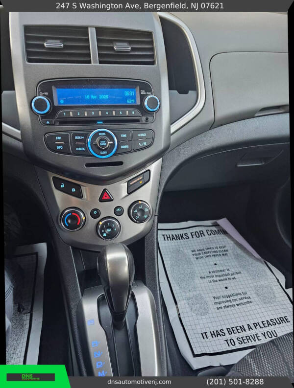 2014 Chevrolet Sonic LT Auto