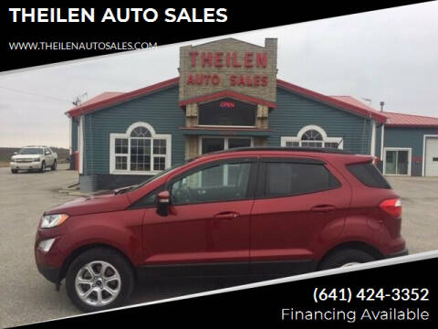 2018 Ford EcoSport for sale at THEILEN AUTO SALES in Clear Lake IA