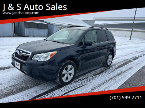 2014 Subaru Forester for sale at J & S Auto Sales in Thompson ND