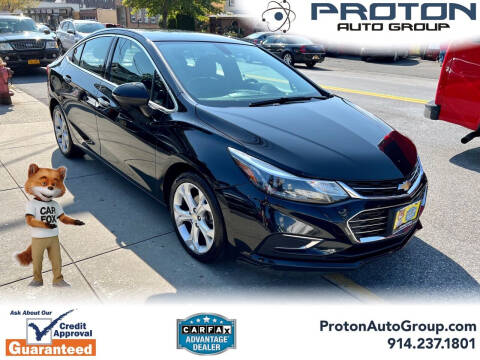 2017 Chevrolet Cruze for sale at Proton Auto Group in Yonkers NY