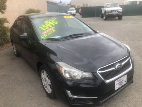 2016 Subaru Impreza for sale at A1 AUTO SALES in Clovis CA