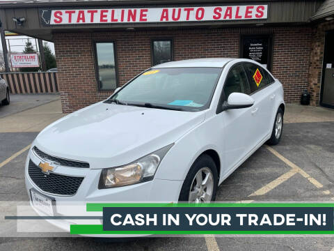 2011 Chevrolet Cruze for sale at Stateline Auto Sales in South Beloit IL