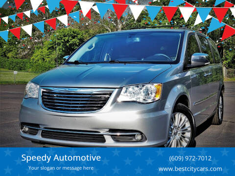 2015 Chrysler Town and Country for sale at Speedy Automotive in Philadelphia PA