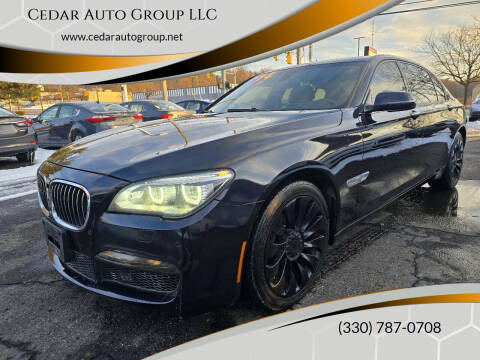 2014 BMW 7 Series for sale at Cedar Auto Group LLC in Akron OH