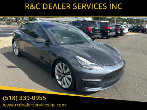 2019 Tesla Model 3 for sale at R&C DEALER SERVICES INC in Cohoes NY