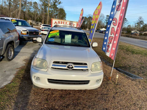 2006 Toyota Sequoia for sale at Ashley Motors Inc. in Jacksonville NC