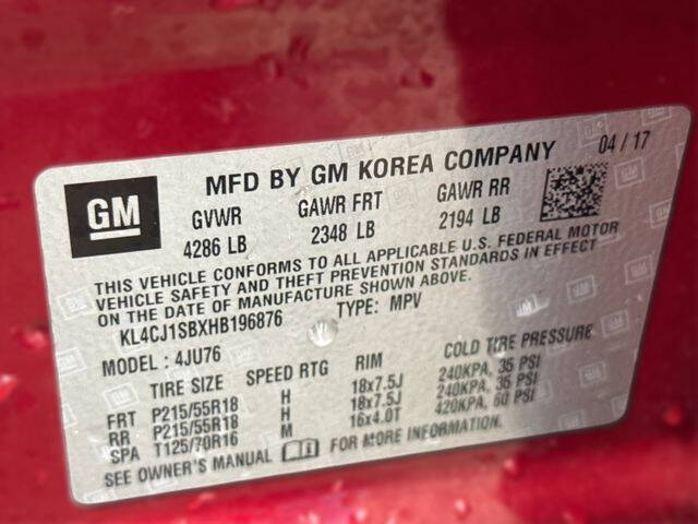 2017 Buick Encore Sport Touring