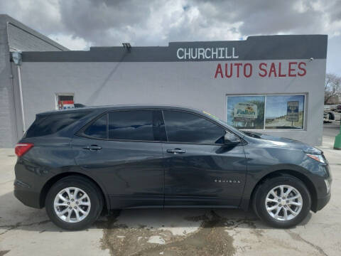 2018 Chevrolet Equinox for sale at CHURCHILL AUTO SALES in Fallon NV