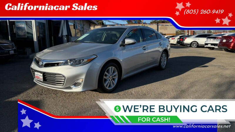 2014 Toyota Avalon for sale at Californiacar Sales in Santa Maria CA