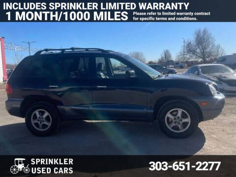 2004 Hyundai Santa Fe for sale at Sprinkler Used Cars in Longmont CO