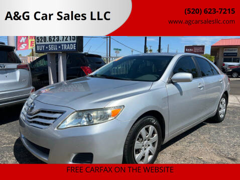 2011 Toyota Camry for sale at A&G Car Sales  LLC in Tucson AZ