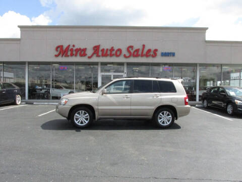 2006 Toyota Highlander Hybrid for sale at Mira Auto Sales in Dayton OH