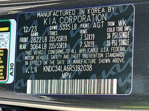 2024 Kia EV6 Wind