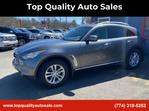 2013 Infiniti FX37 for sale at Top Quality Auto Sales in Westport MA