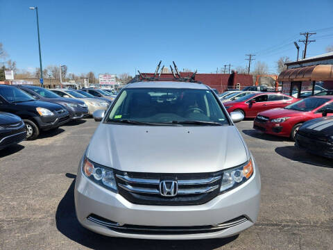 2015 Honda Odyssey for sale at SANAA AUTO SALES LLC in Englewood CO