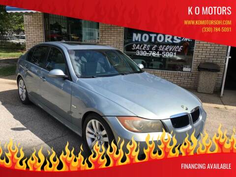 2007 BMW 3 Series for sale at K O Motors in Akron OH