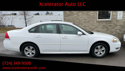 2013 Chevrolet Impala for sale at Xcelerator Auto LLC in Indiana PA