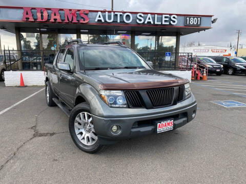 2005 Nissan Frontier for sale at Adams Auto Sales CA in Sacramento CA